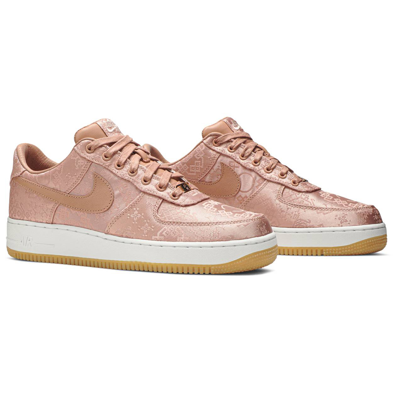 air force 1 clot rose gold