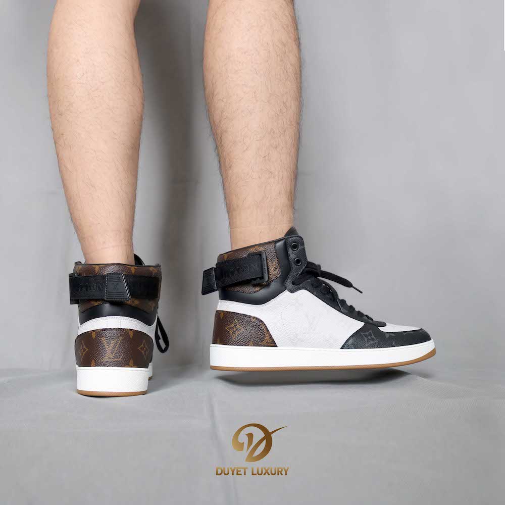 Louis Vuitton Rivoli Sneaker Boot On Feet 