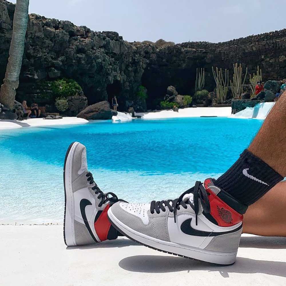 jordan 1 retro high light smoke grey size 6