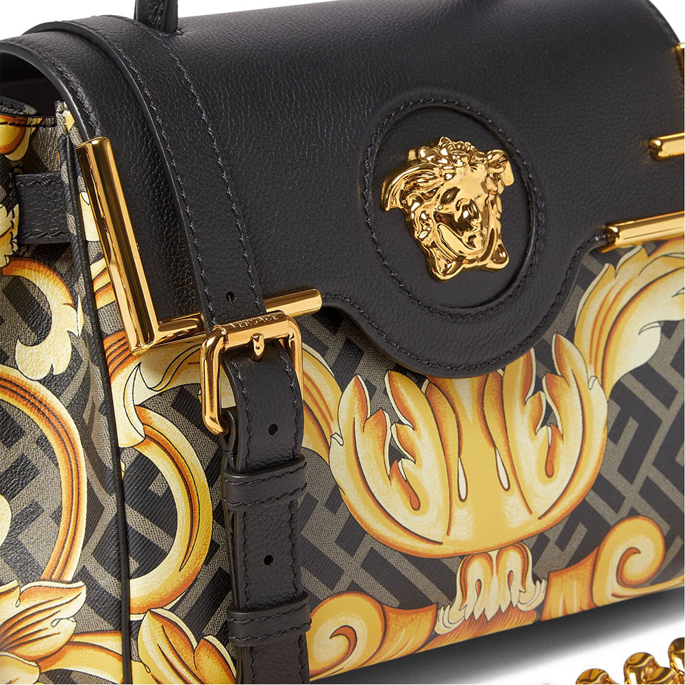 Versace x Fendi 'FENDACE LA MEDUSA MEDIUM HANDBAG' Duyet Fashion