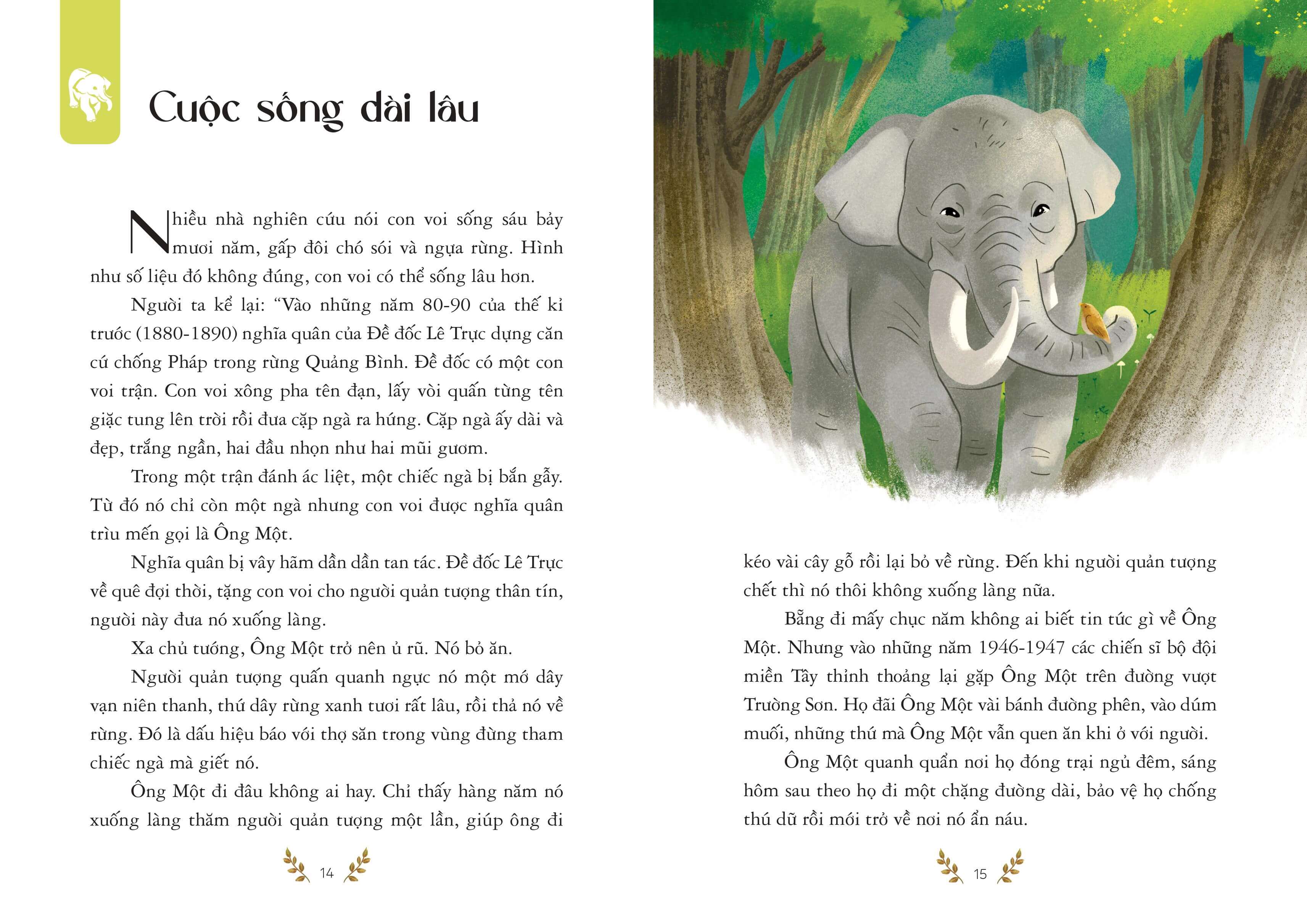 Combo 05 cuốn của tác giả Vũ Hùng: Con Cu li của tôi; Sống giữa bầy voi; Sao sao: Bầy voi đen; Giữ lấy bầu mật