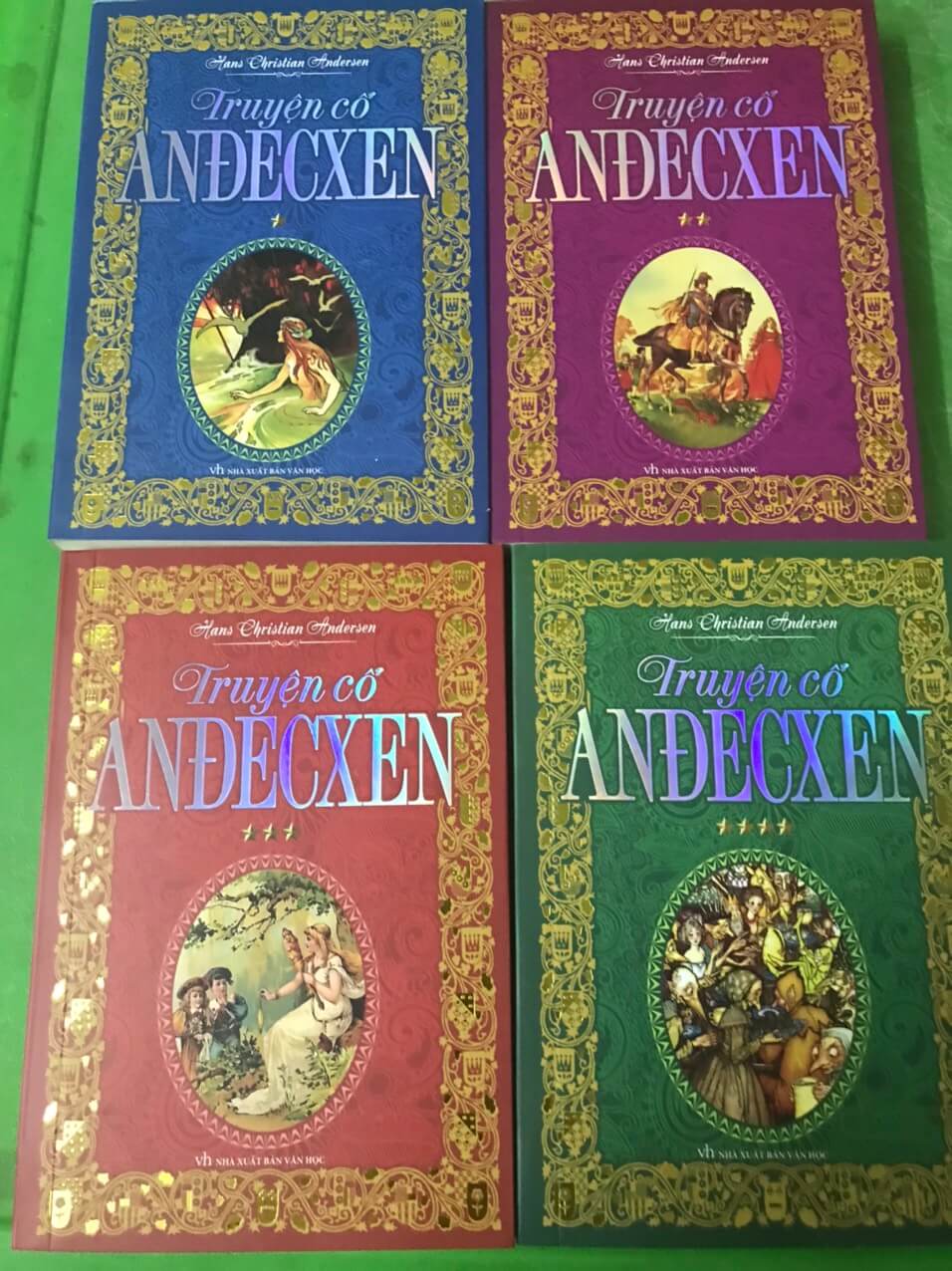Truyện cổ Andecxen - bộ 04 tập