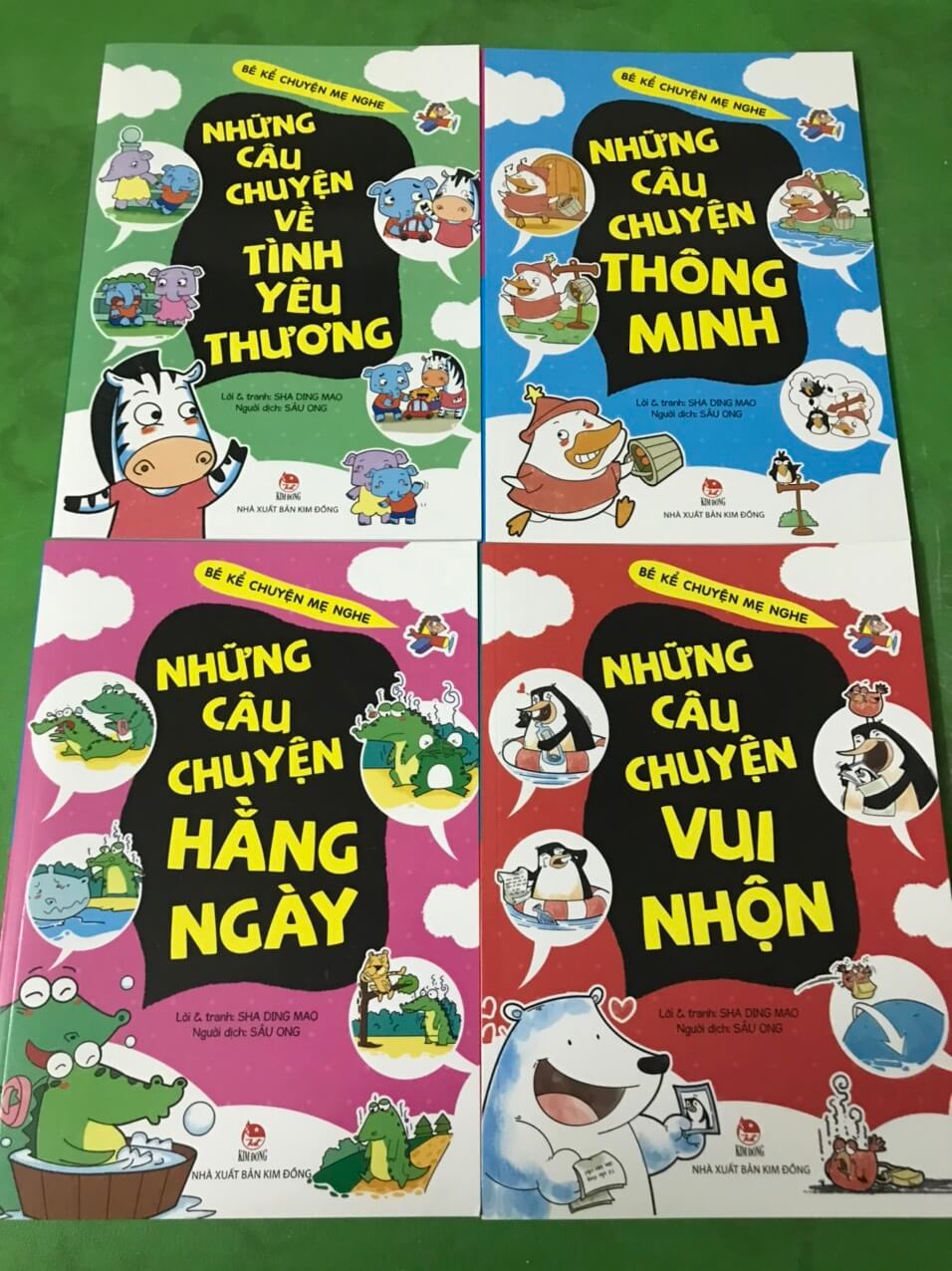 Bé kể chuyện mẹ nghe - bộ 04 cuốn`