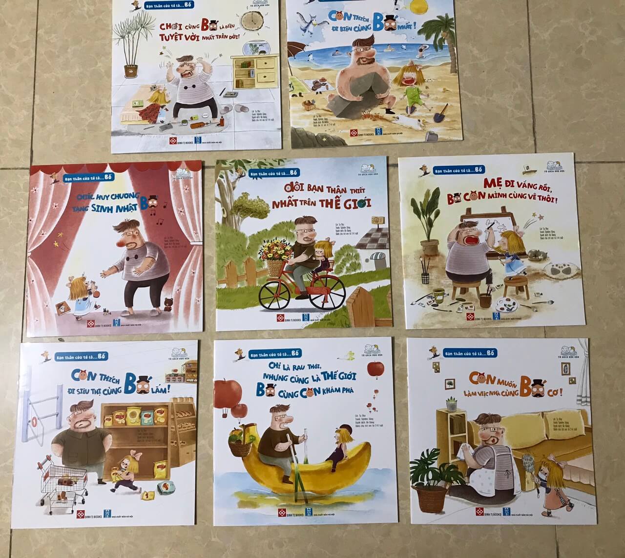 Bạn thân của tớ là … Bố - bộ 08 cuốn