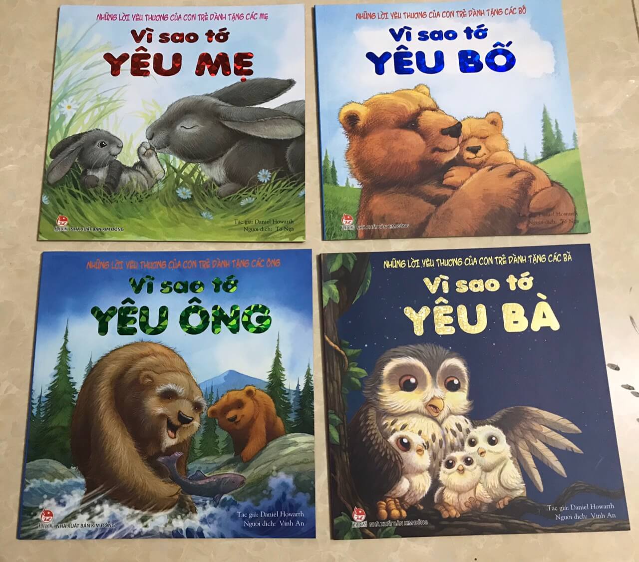 Vì sao tớ yêu - bộ 04 cuốn
