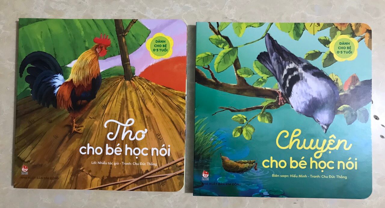 Thơ cho bé học nói - chuyện cho bé học nói