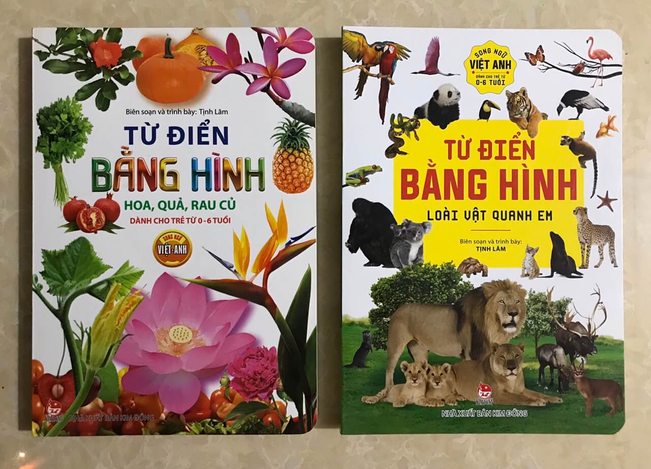 Từ điển bằng hình - loài vật quanh em - song ngữ