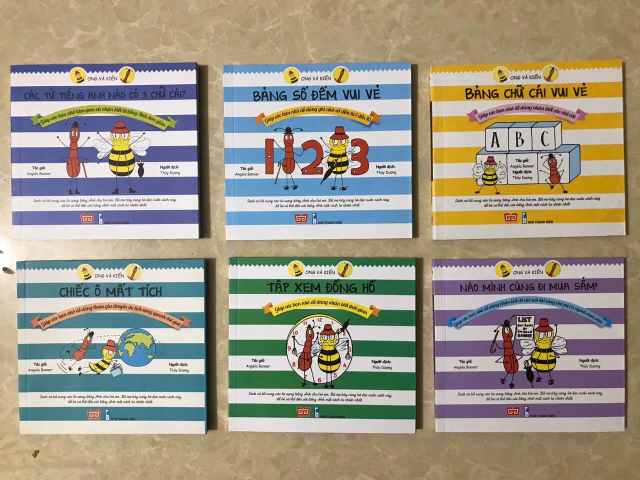 Ong và Kiến - bộ 06 cuốn