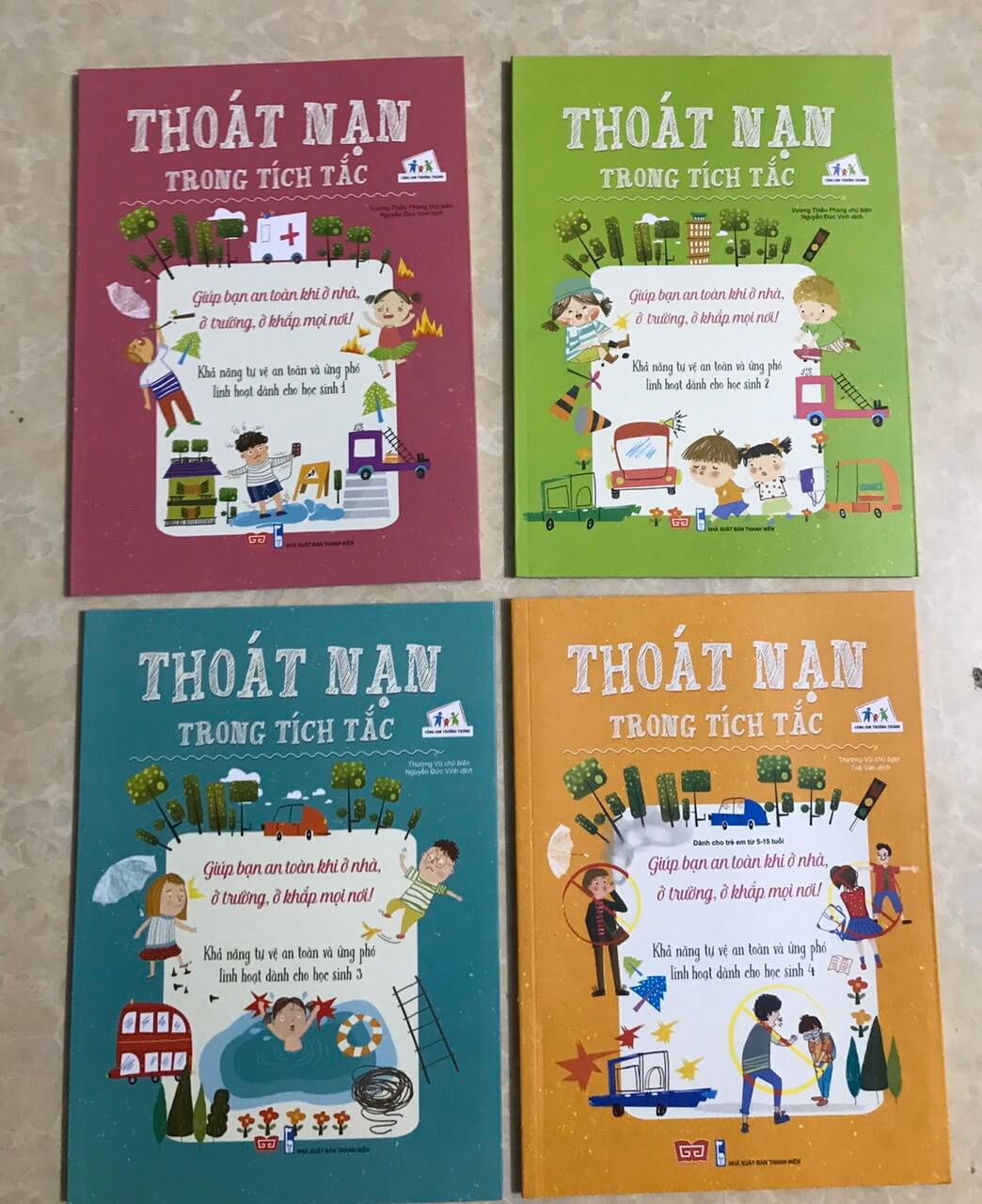 Thoát nạn trong tích tắc - bộ 04 cuốn