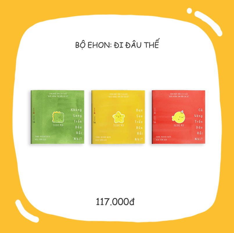 Set Ehon đi đâu thế - bộ