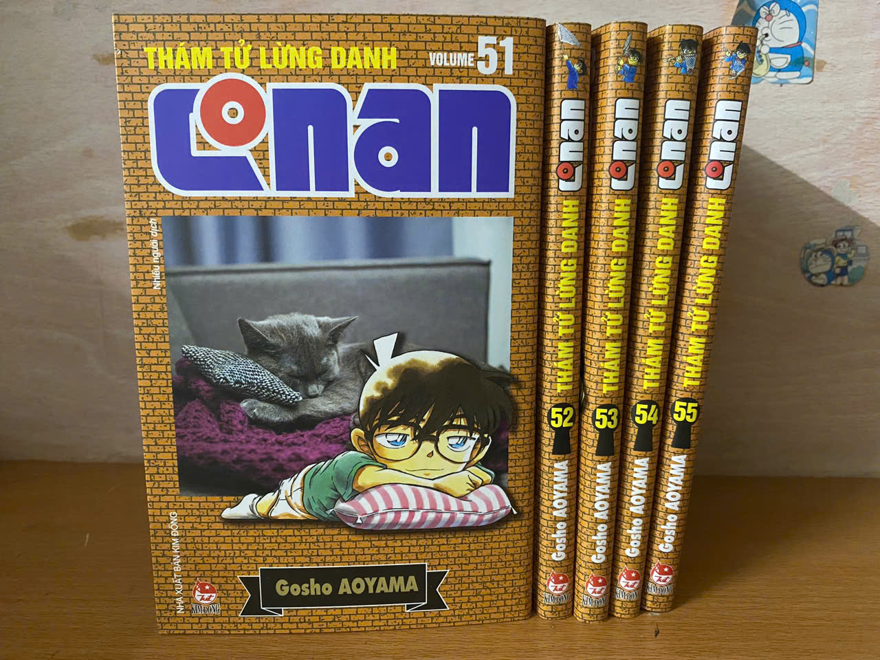 Combo 5 Thám tử lừng danh Conan (bản nâng cấp) tập 51-55