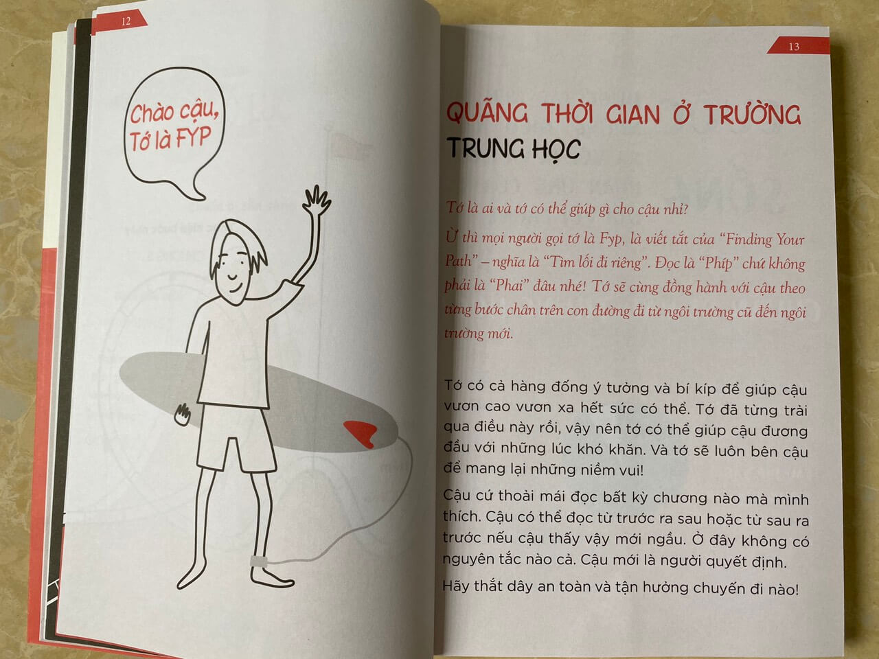 Tìm lối đi riêng - cẩm nang để bắt đầu trung học với một nụ cười