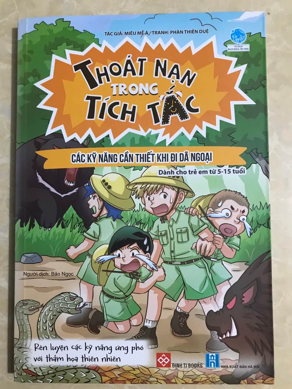 Thoát nạn trong tích tắc - bộ 03 cuốn