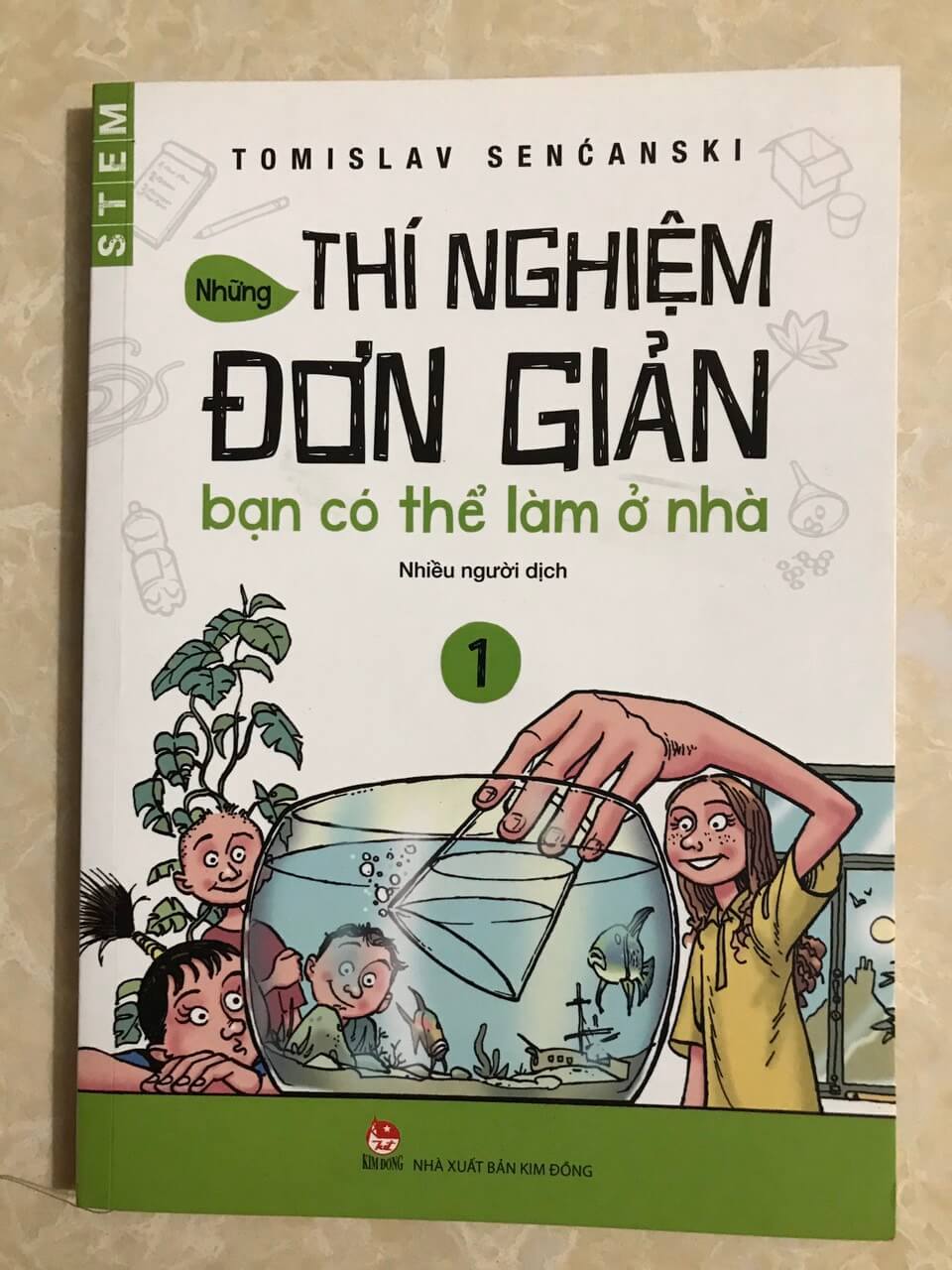 Thí nghiệm đơn giản bạn có thể làm ở nhà