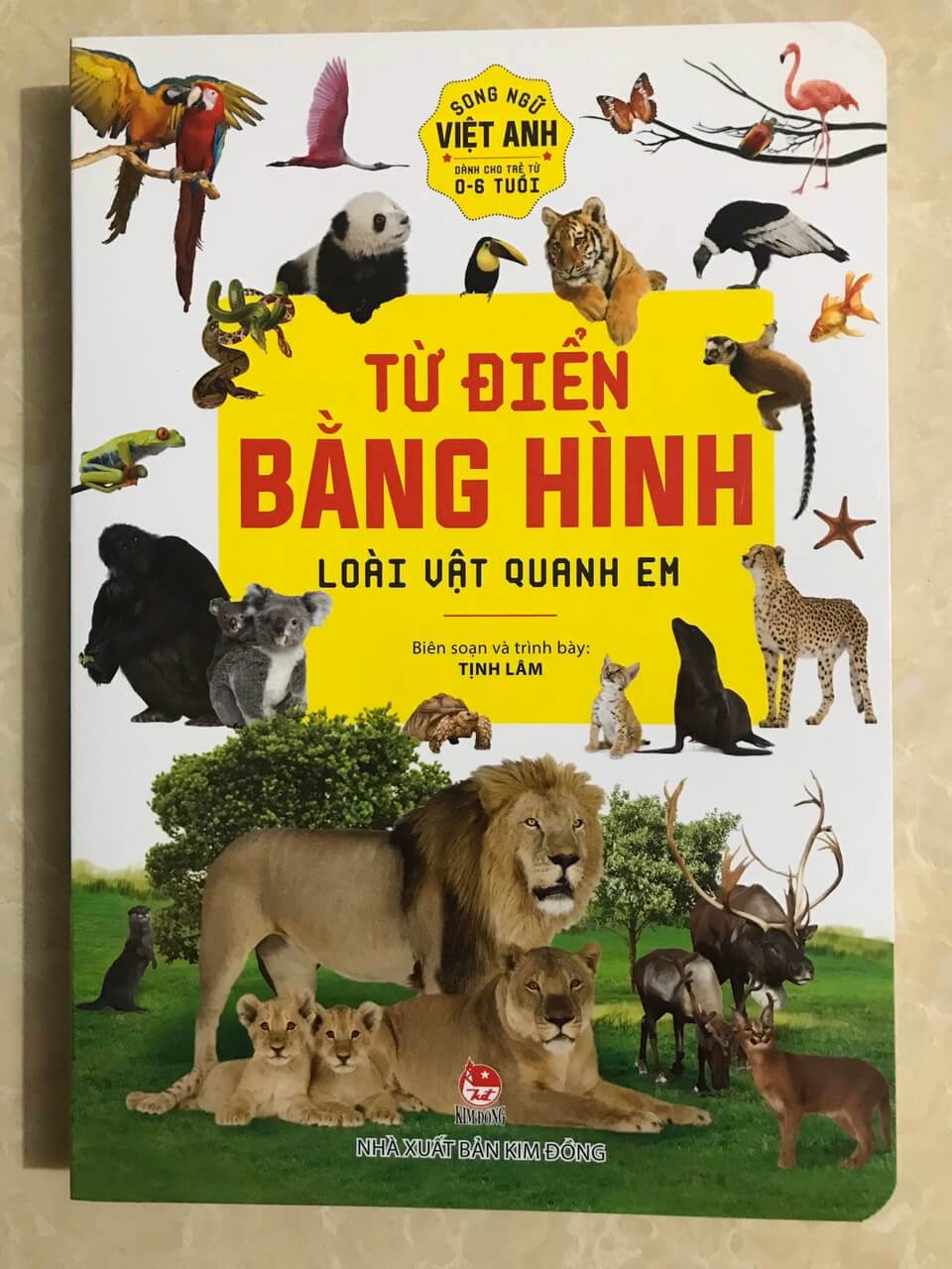 Từ điển bằng hình - loài vật quanh em - song ngữ