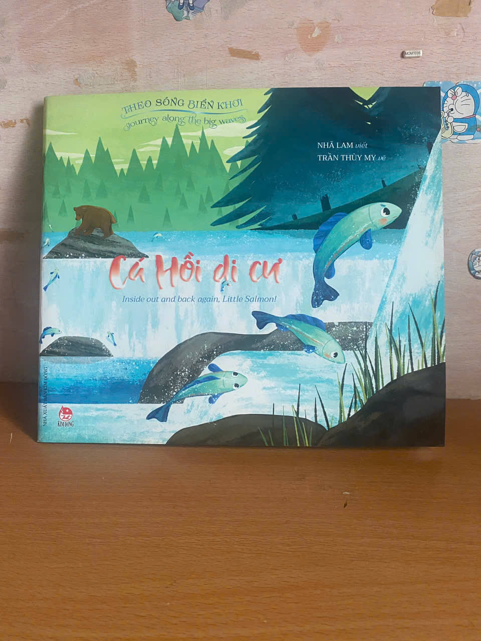 sách song ngữ - Theo sóng biển khơi (combo 4 cuốn)
