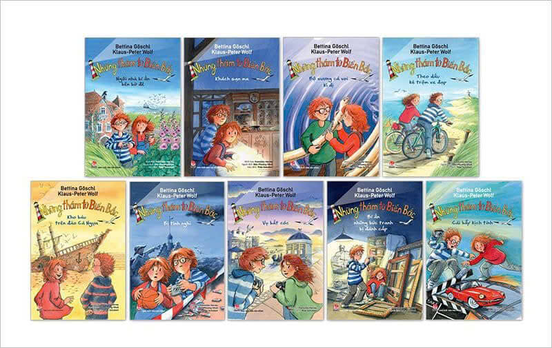 Truyện - Những thám tử biển Bắc (combo 9 cuốn)