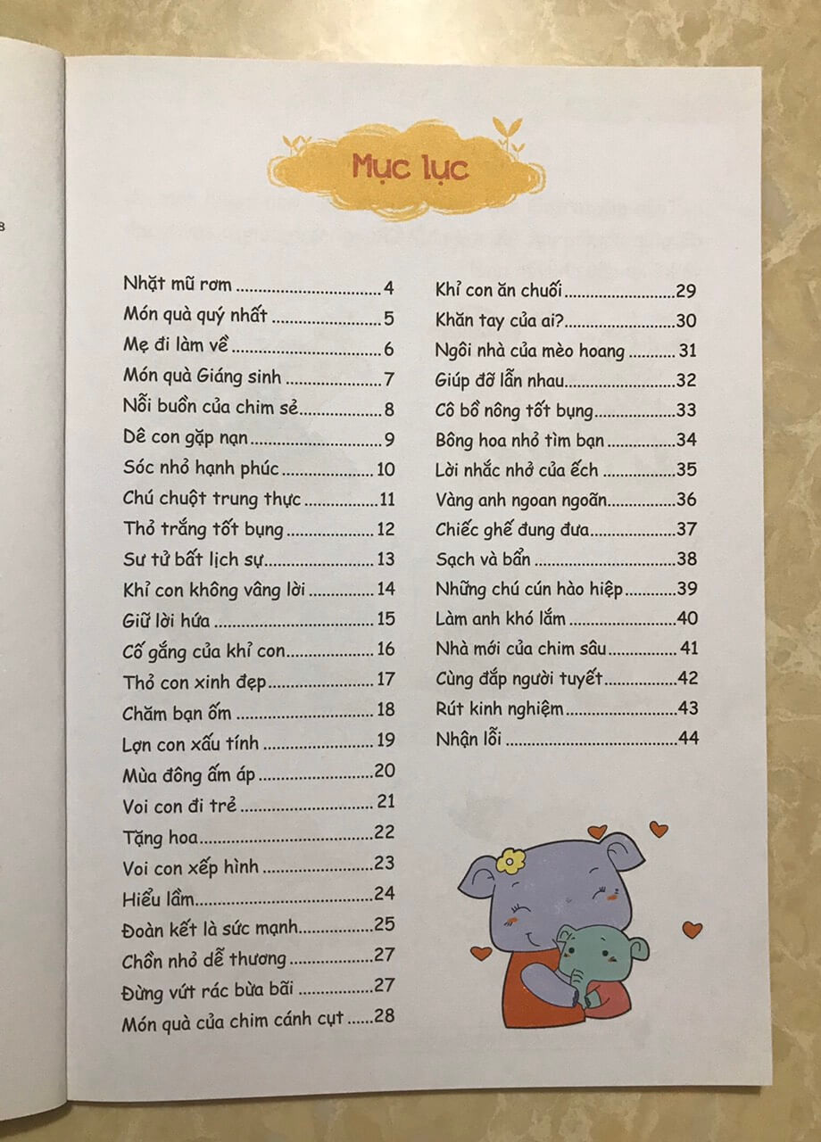 Bé kể chuyện mẹ nghe - bộ 04 cuốn`