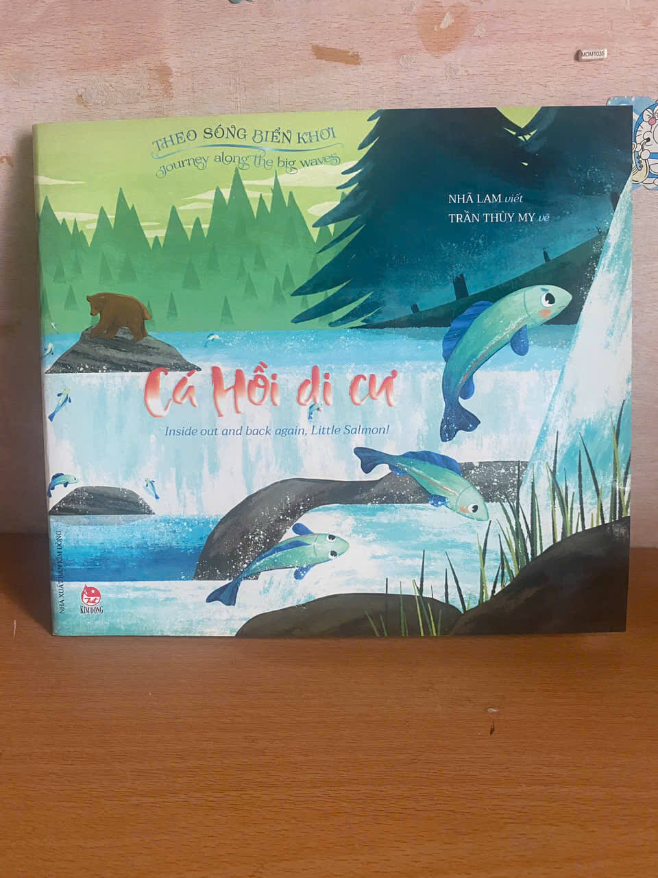 sách song ngữ - Theo sóng biển khơi (combo 4 cuốn)