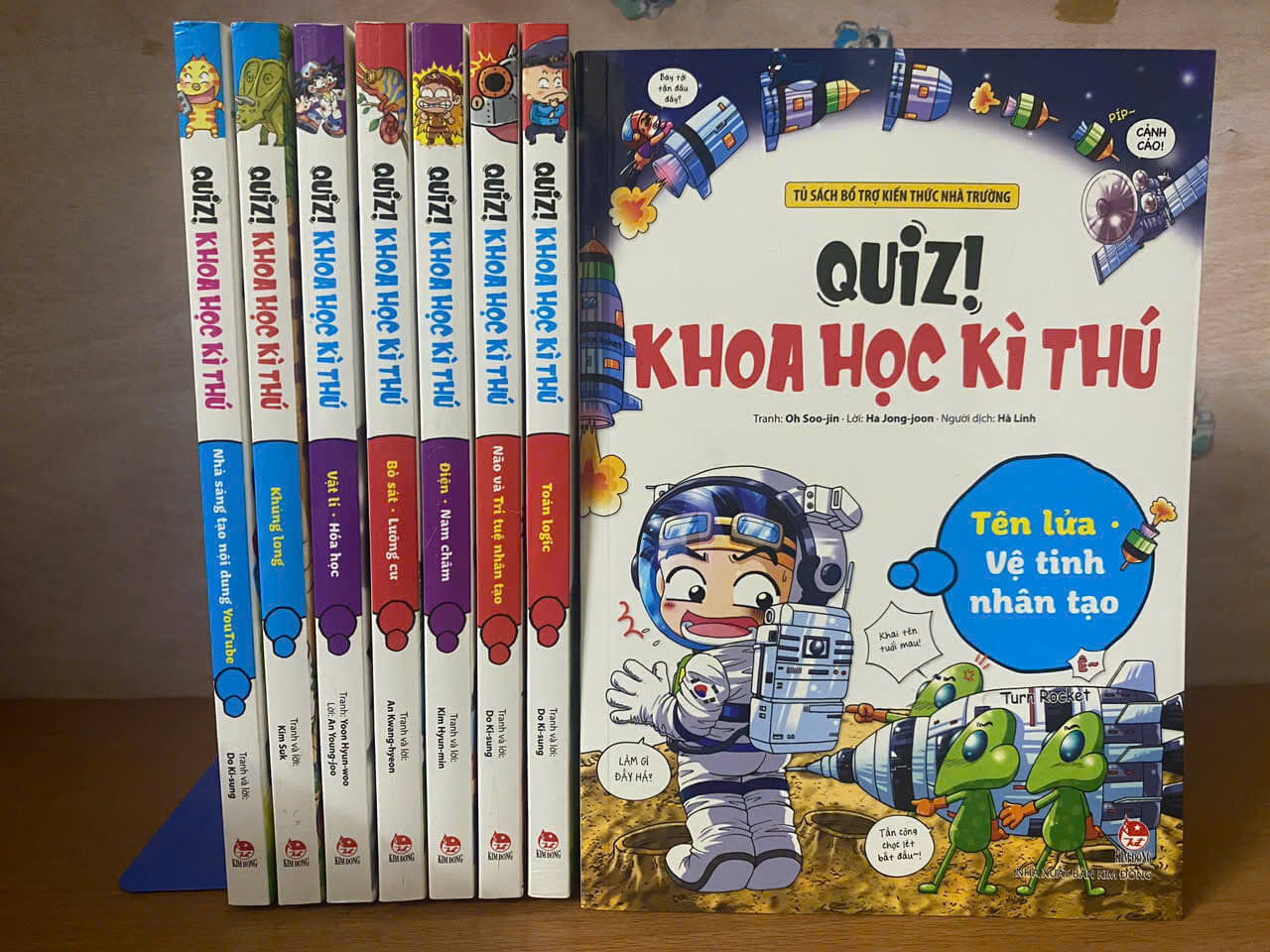 Quiz! Khoa học kì thú: bộ 8 cuốn phần 4