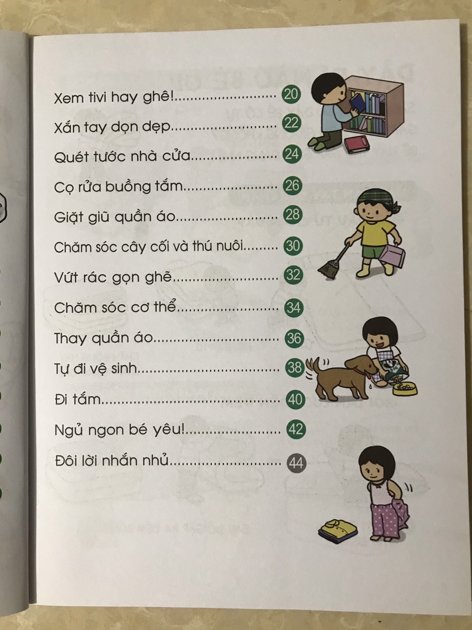 Cẩm nang sinh hoạt bằng tranh