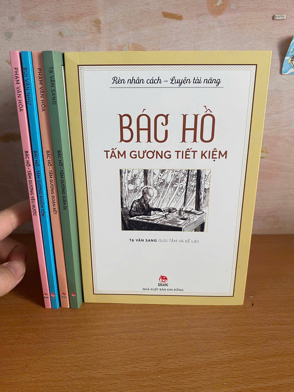 Combo 5 cuốn - Rèn nhân cách - Luyện tài năng - BÁC HỒ