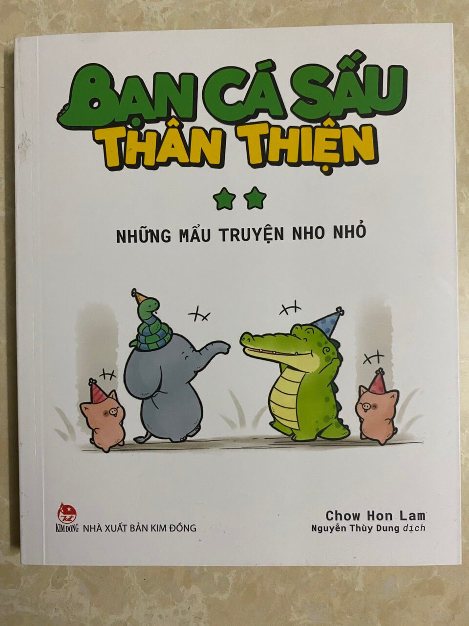 COMBO BẠN CÁ SẤU THÂN THIỆN (2 QUYỂN)