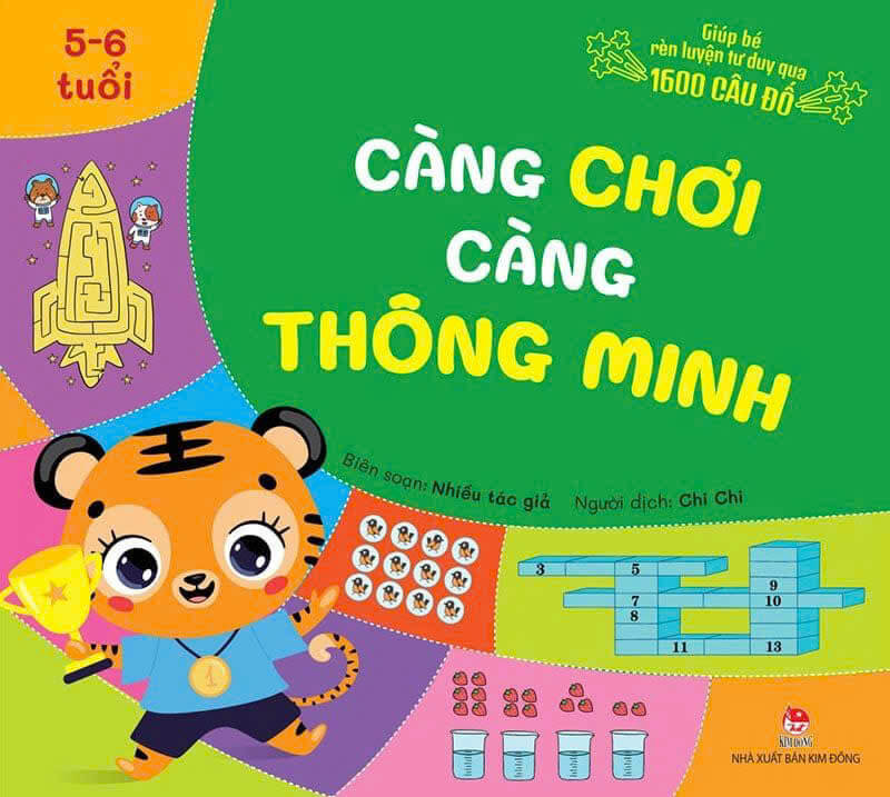 combo 4 cuốn - càng chơi càng thông minh