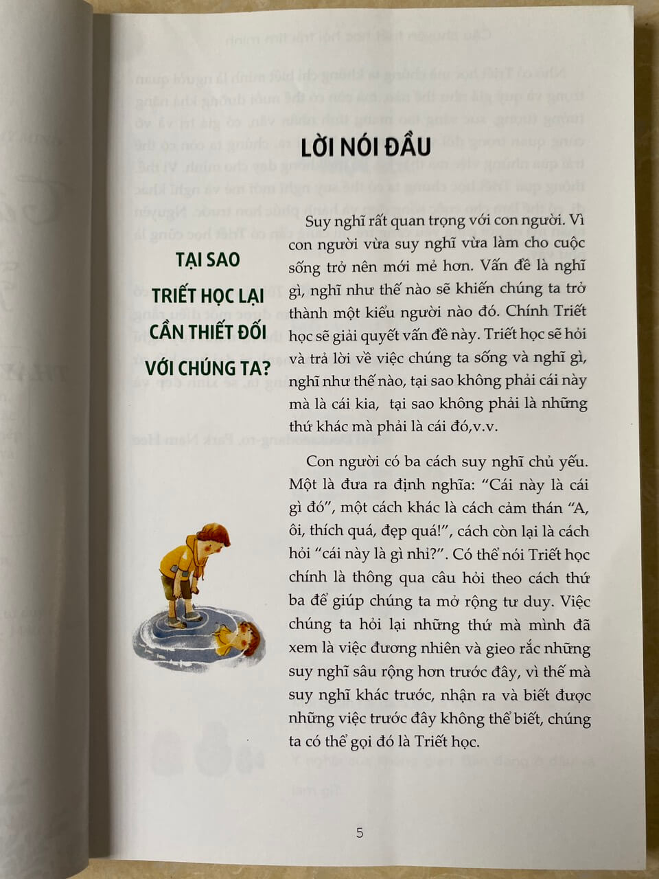 Câu chuyện triết học - hỏi trái tim mình