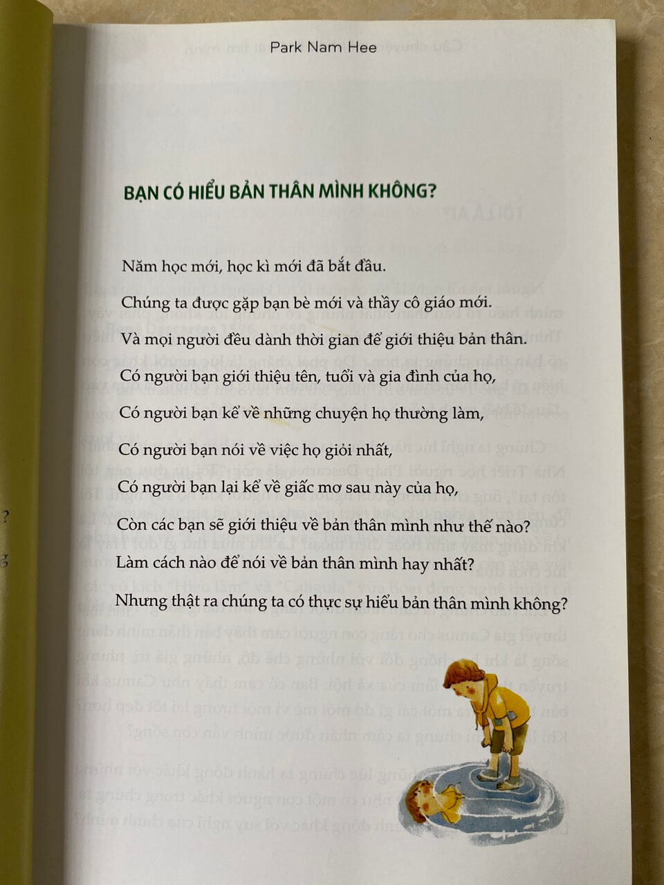 Câu chuyện triết học - hỏi trái tim mình