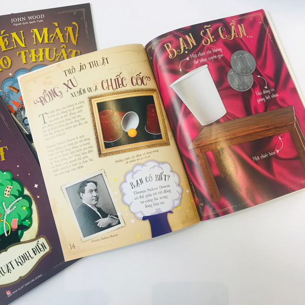 Vén màn ảo thuật - Ảo thuật mạo hiểm