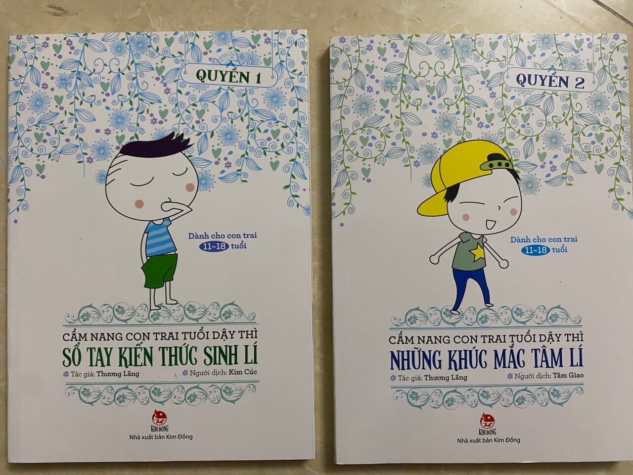 CẨM NANG CON TRAI TUỔI DẬY THÌ (bộ 2 cuốn)