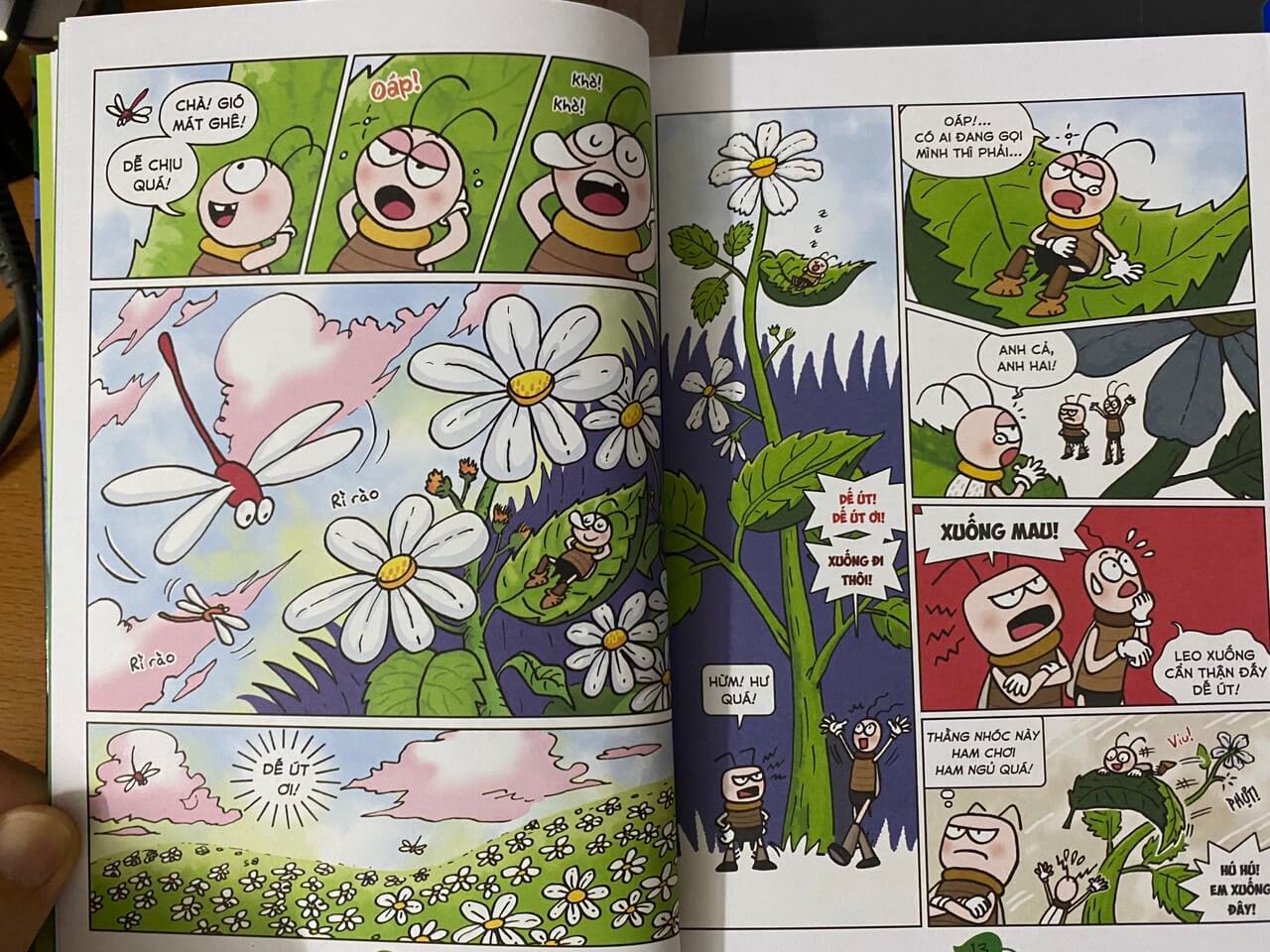 Combo 04 cuốn Dế Út (chuyển thể truyện tranh từ Dế mèn phiêu lưu ký)