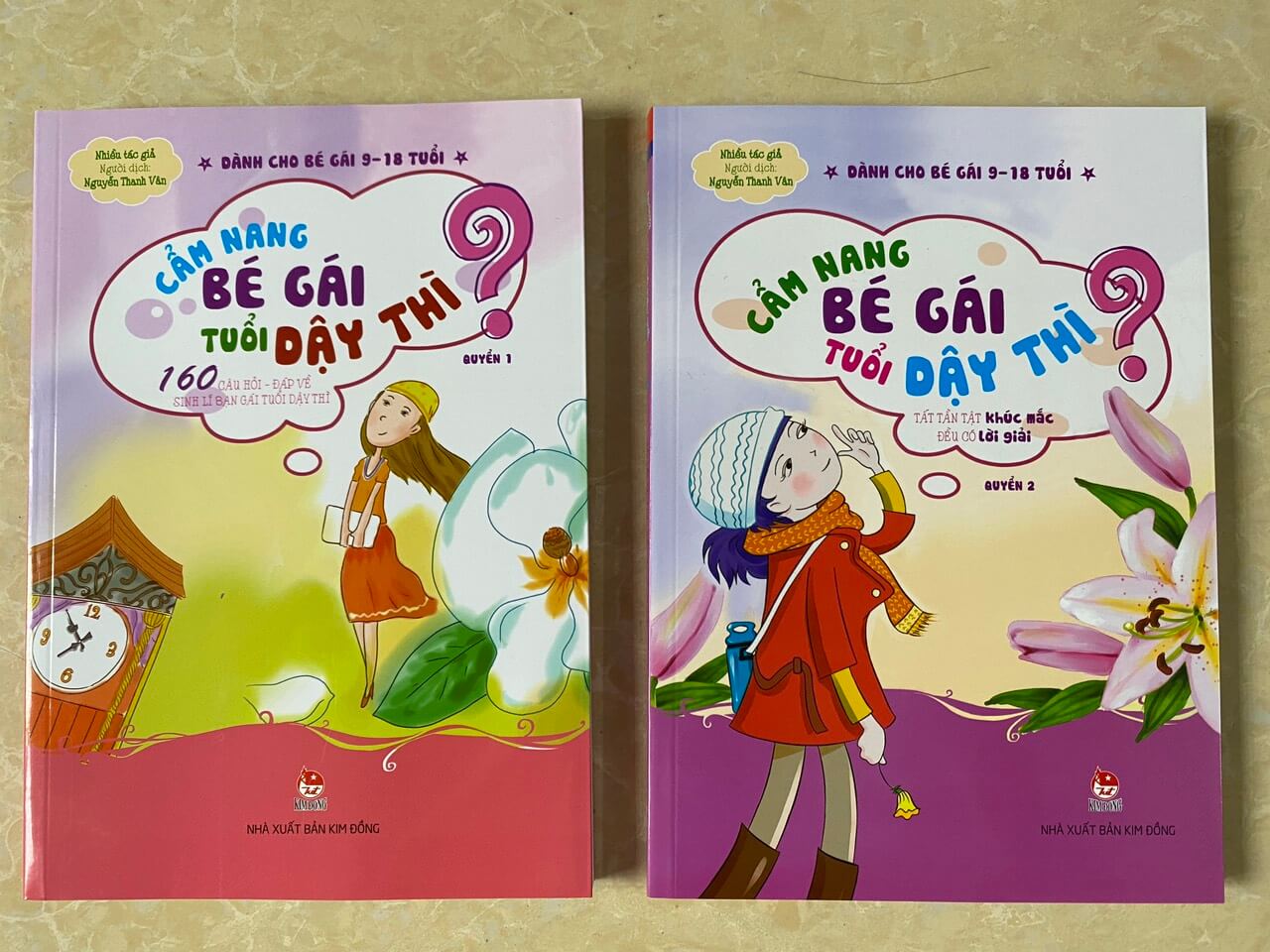 COMBO CẨM NANG BÉ GÁI TUỔI DẬY THÌ (2 QUYỂN)