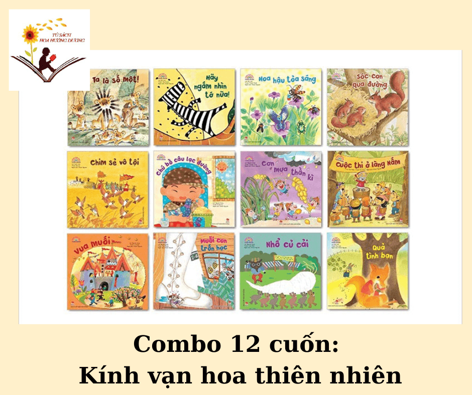 Combo 12 cuốn: Kính vạn hoa thiên nhiên