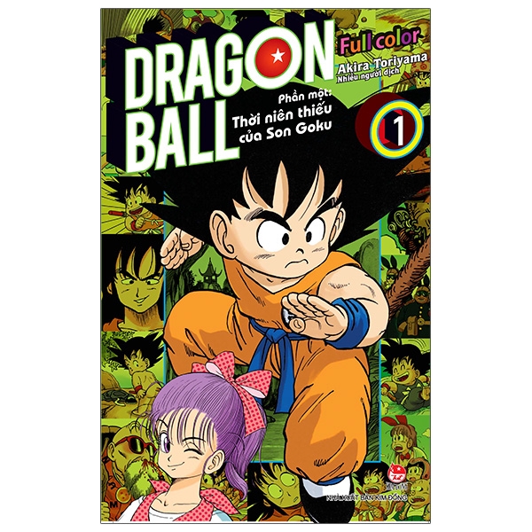 Dragon Ball Full Color - Phần 1 từ Tập 1 đến Tập 8
