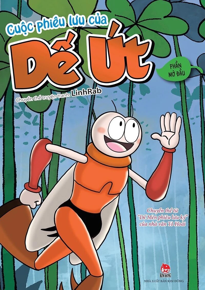 Combo 04 cuốn Dế Út (chuyển thể truyện tranh từ Dế mèn phiêu lưu ký)