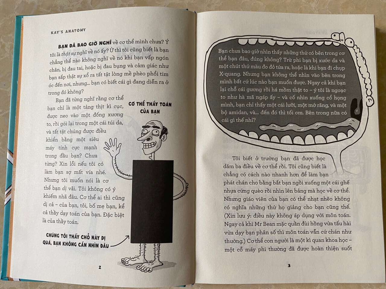 Giải phẫu cơ thể người - một cuốn sách cực ngầu về giải phẫu cơ thể