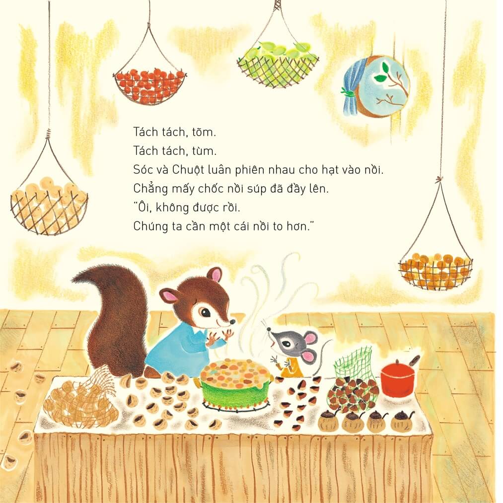 Cần một cái nồi súp to hơn (Ehon Nhật Bản)