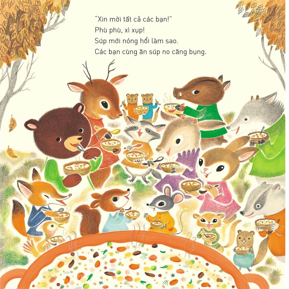 Cần một cái nồi súp to hơn (Ehon Nhật Bản)