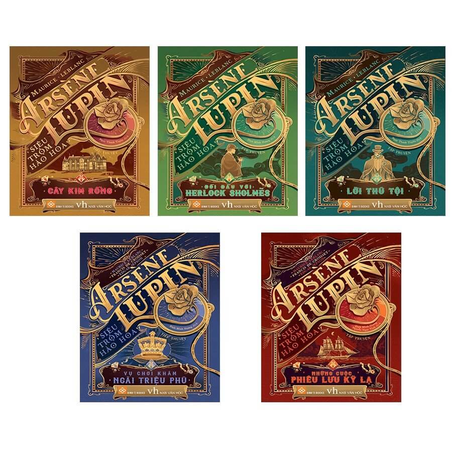 Asene Lupin - Những cuộc phiêu lưu kỳ lạ; Đối đầu với Herlock Sholmes; Cây kim rỗng; Vụ chơi khăm ngài triệu phú; Lời thú tội;