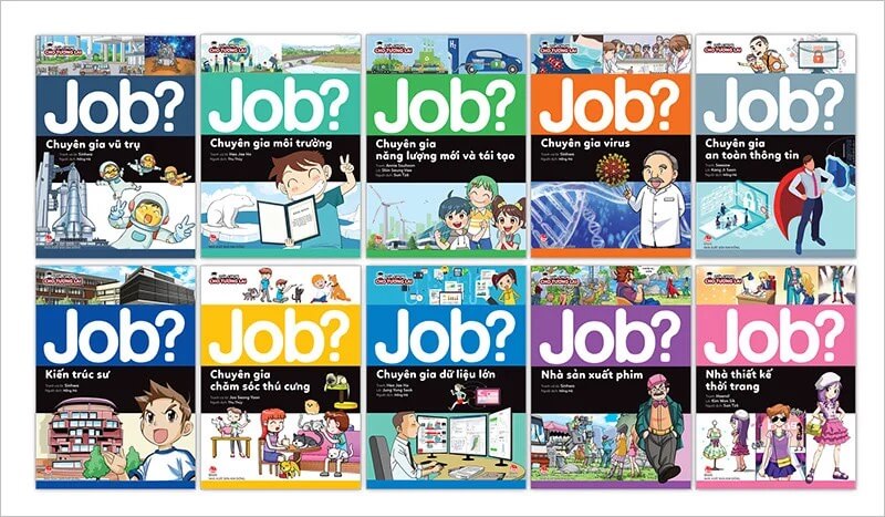 COMBO LỰA CHỌN CHO TƯƠNG LAI - JOB? (10 CUỐN)