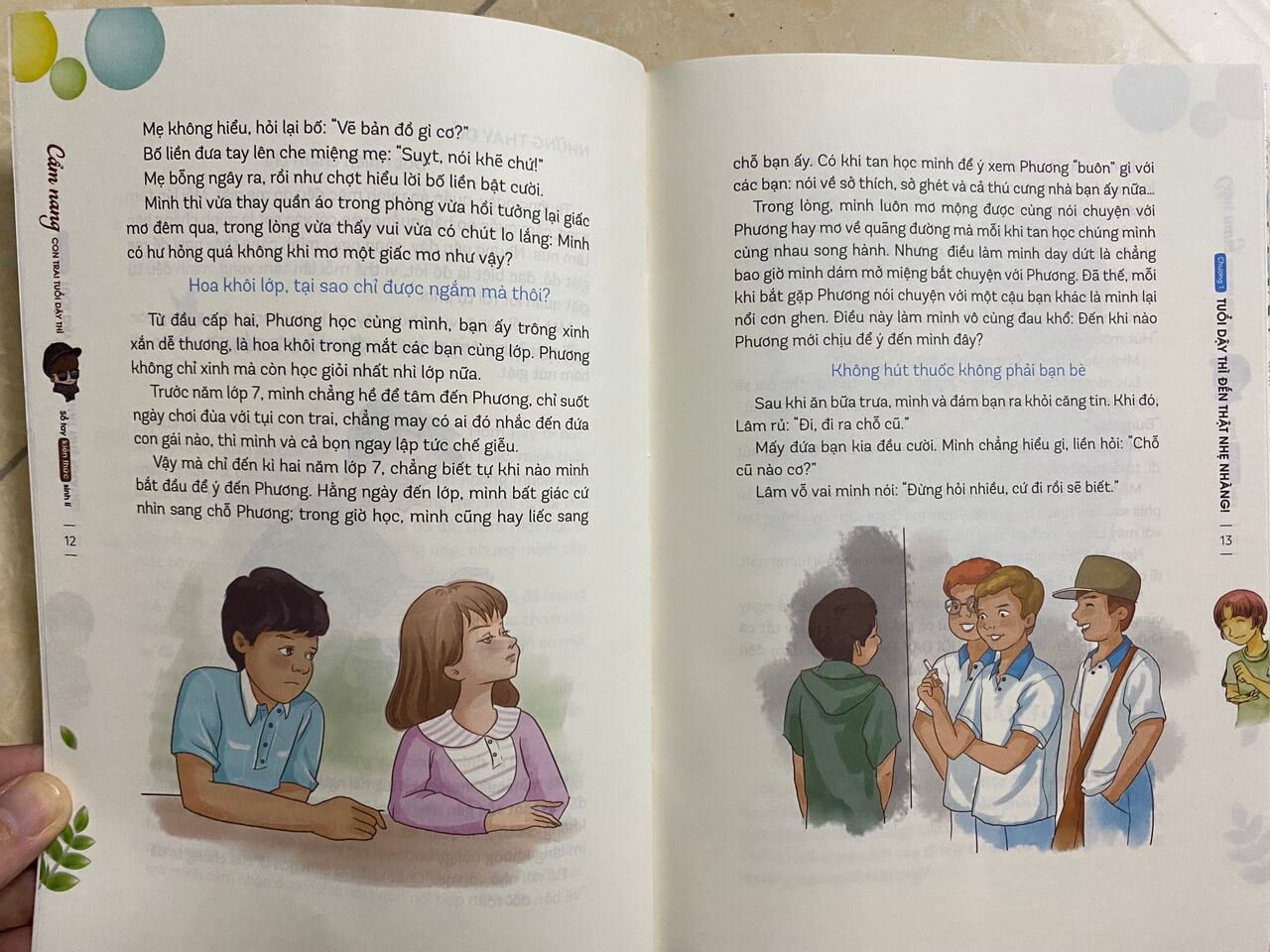 CẨM NANG CON TRAI TUỔI DẬY THÌ (bộ 2 cuốn)