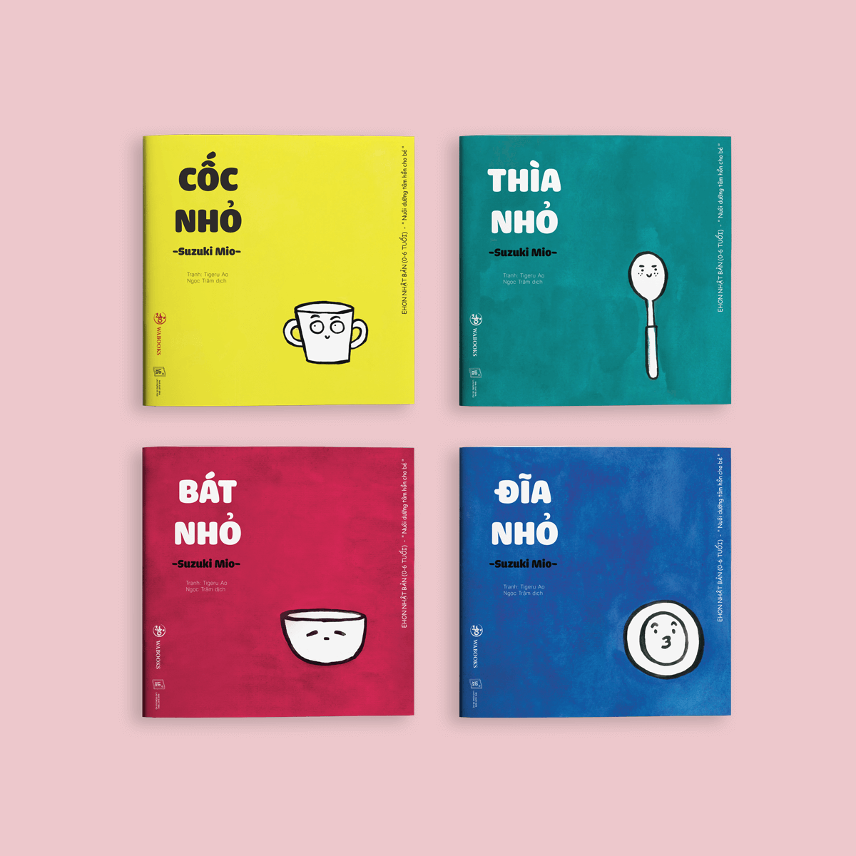 Set Ehon nuôi dưỡng tâm hồn cho bé - bộ