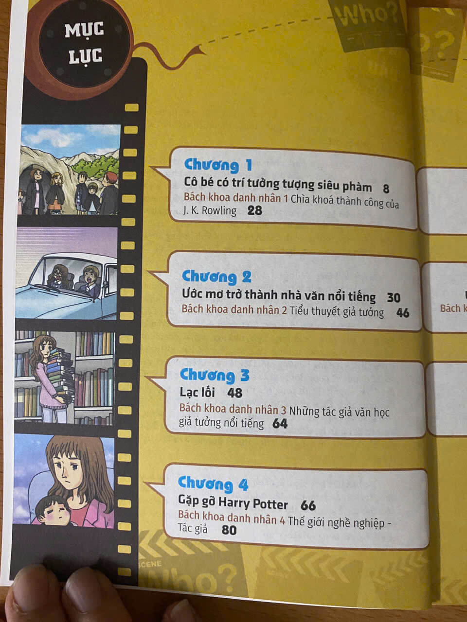 combo 10 cuốn Who? Chuyện kể về danh nhân thế giới: Hans Christian Andersen; Henry David Thoreau; Hillary Clinton; J.K Rowling; Jane Goodall; John Lennon; Karl Marx; K-pop Twice; Leonardo Da Vinci; Lionel Messi