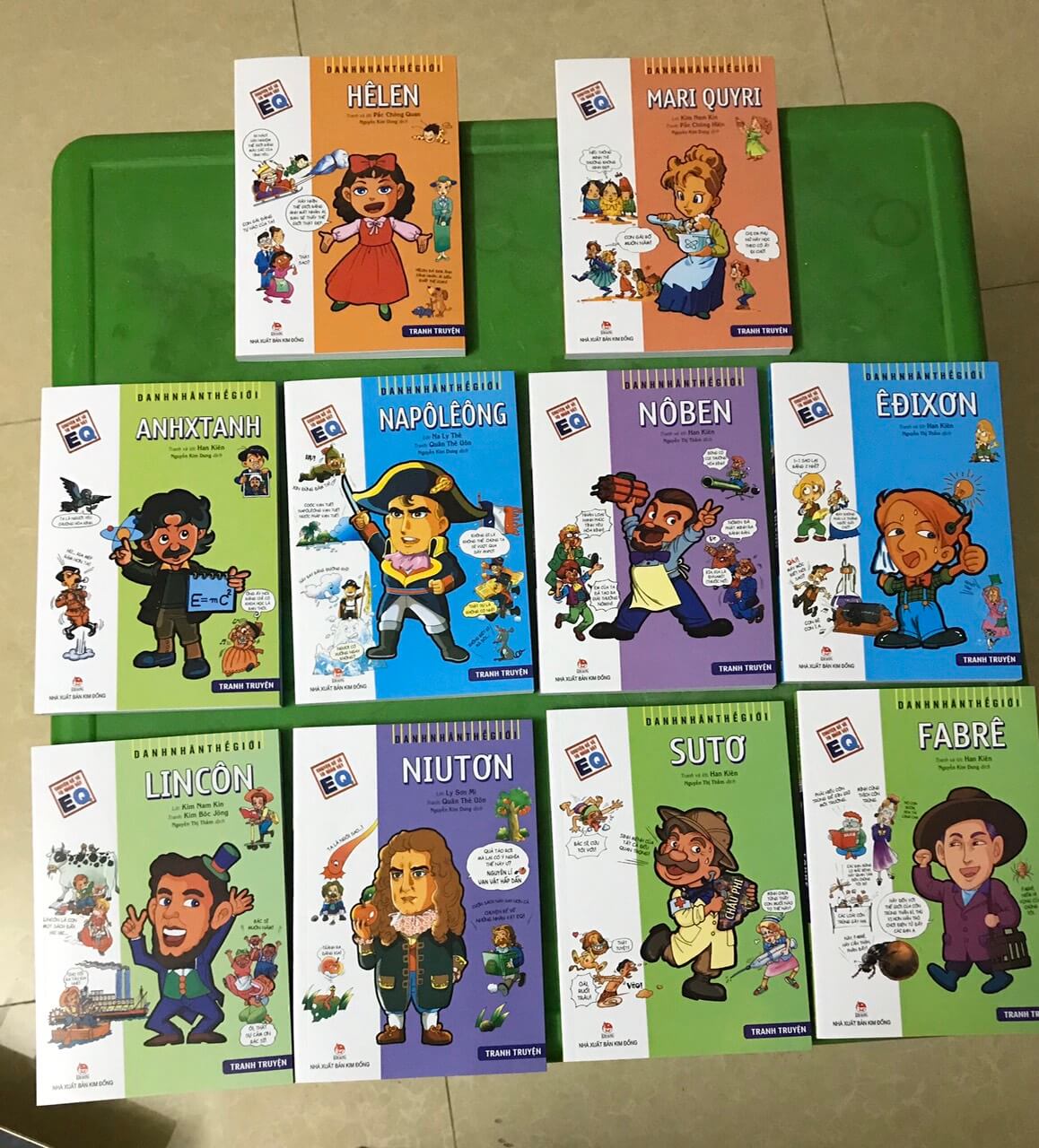 BỘ SÁCH DANH NHÂN THẾ GIỚI