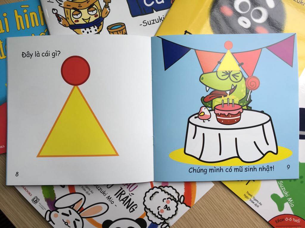 Set Ehon hình khối - bộ