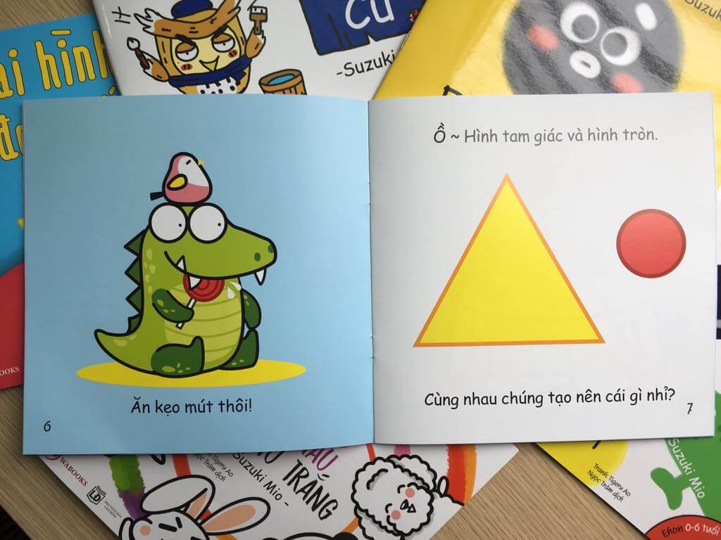 Set Ehon hình khối - bộ