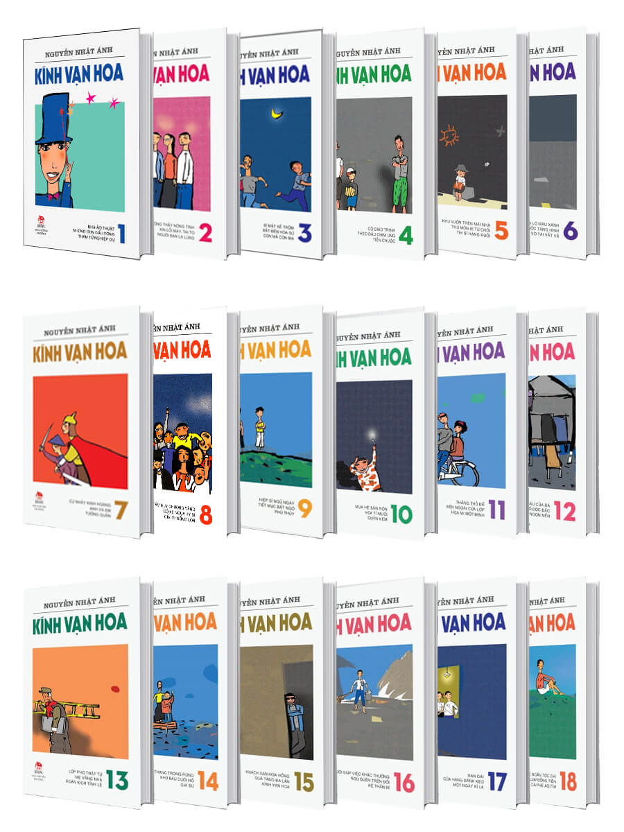Kính Vạn Hoa bộ 18 cuốn