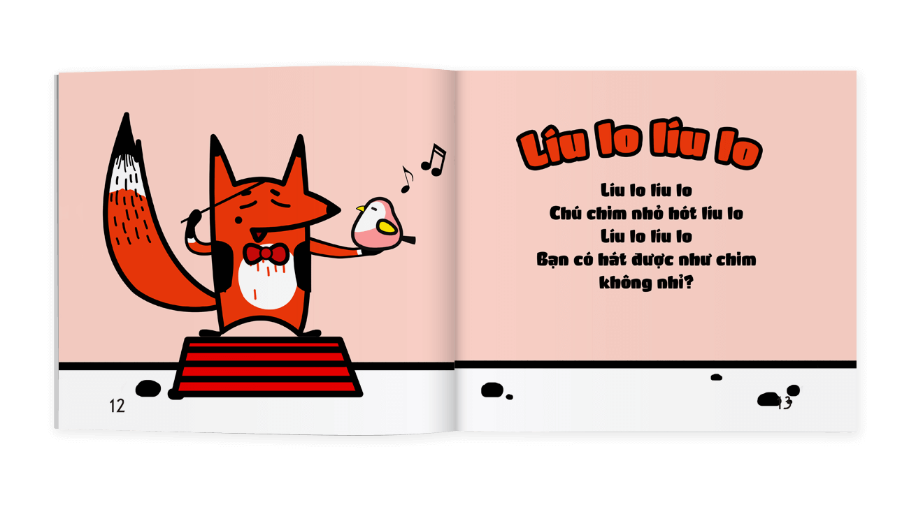 Set Ehon cáo Ken và cảnh vật - bộ